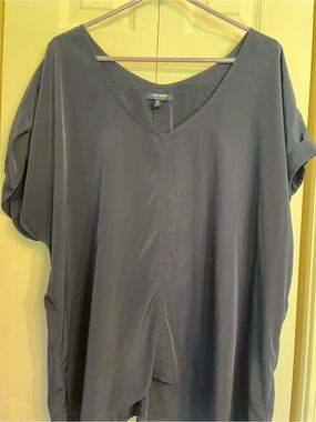 Old Navy Women's Navy V-Neck Short Sleeve Tunic